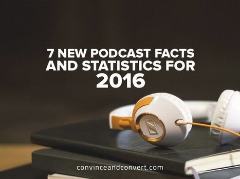 7 New Podcast Facts and Statistics for 2016 | SoShake | Scoop.it