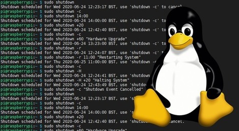 Using the shutdown Command in Linux | tecno4 | Scoop.it