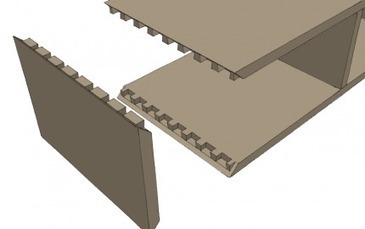 Secret Dovetails | SketchUp | Scoop.it
