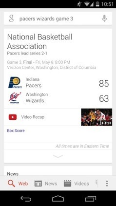 Google Search adds NBA video recaps, more leagues to join in the future | Android Discussions | Scoop.it