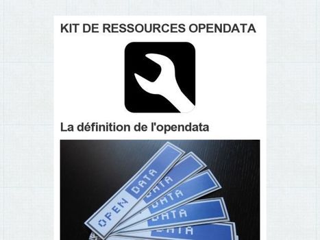 KIT DE RESSOURCES OPENDATA | PirateBox et OpenData | Scoop.it