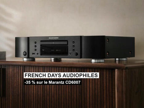 Marantz CD6007 : un prix jamais vu à l'occasion des French Days pour ce lecteur CD audiophile maitre du rapport musicalité/prix | ON-TopAudio | Scoop.it
