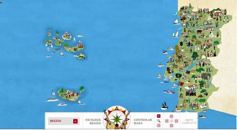 Mapa Etno-Musical-Viagem a Portugal atrav&eacute;s da m&uacute;sica- Centro Virtual Cam&otilde;es | ARTES e artistas | Scoop.it