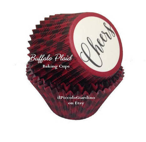 Buffalo Plaid Cup cake liner Cheers Texas Style Picnics Cupcake Muffin cups Country rustic theme  party bbq bed breakfast 24 ct | Candy Buffet Weddings, Favors, Events, Food Station Buffets and Tea Parties | Scoop.it
