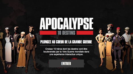 "Apocalypse 10 destins": un webdocumentaire sous forme de BD animée | Autour du Centenaire 14-18 | Scoop.it