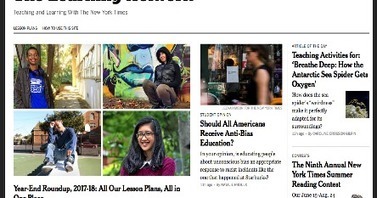 Tons of Educational Resources and Lesson Plans for Teachers from The New York Times Learning Network via Educators' Technology | Notebook or My Personal Learning Network | Scoop.it