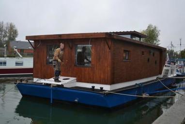 Il bâtit une maison passive et flottante (vidéo) - Belgique | Build Green, pour un habitat écologique | Scoop.it