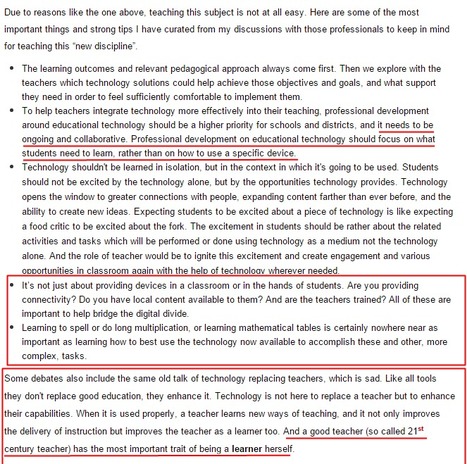 Effective Use of Technology in Education - A New Discipline to Be Taught | LEARNing To LEARN | 21st Century Learning and Teaching | Scoop.it