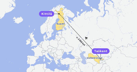 Harvinainen lentoreitti Lappiin: Uzbekistanista suunnitellaan suoria lentoja Kittil&auml;&auml;n | Lappi | Yle | Lehti | Scoop.it