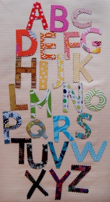 ABC Fabric Magnets - the purl bee | Kinderkram - Alles f&uuml;r die lieben Kleinen | Scoop.it