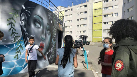 Quimper. La fresque de Kaldéa illumine Kermoysan | L'actualité des quartiers politique de la ville de Bretagne et Pays de la Loire | Scoop.it