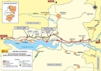 El ministro de Fomento asiste al acto de primera piedra de las obras del tramo Enlace de Sig&uuml;&eacute;s &ndash; Enlace de Tiermas de la A-21 | Ordenaci&oacute;n del Territorio | Scoop.it