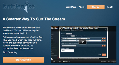 Bottlenose - The Smartest way to surf the stream | Social Media and its influence | Scoop.it