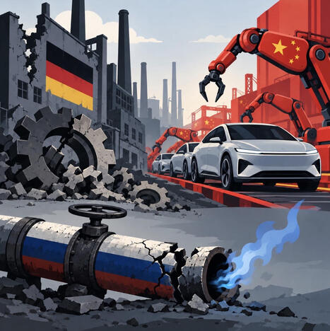 O desmonte da ind&uacute;stria alem&atilde;: m&aacute;quinas chinesas, carros el&eacute;tricos e o fim do g&aacute;s russo barato | Inova&ccedil;&atilde;o Educacional | Scoop.it