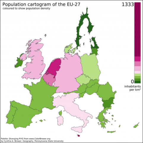 Les transformations géopolitiques du Vieux Continent. L'importance clé du facteur démographique  - Diploweb | Veille territoriale AURH | Scoop.it
