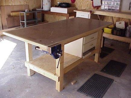 Simple Workbench Plans Pdf Download Construct101