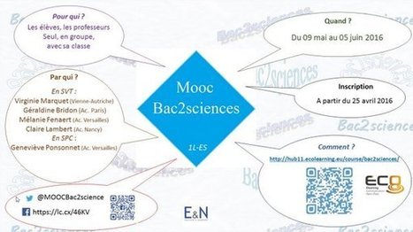 Le sMOOC #Bac2sciences est ouvert ! | Ressources d'apprentissage gratuites | Scoop.it