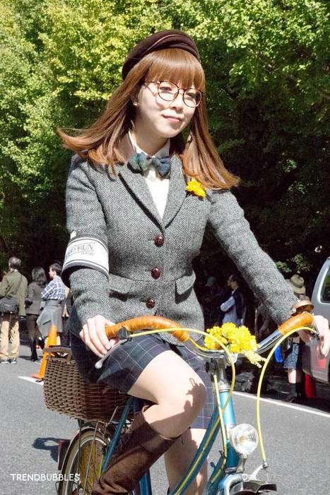 Tweed Run Tokyo 2014 • Trendbubbles | Fashion & Jewelry | Scoop.it