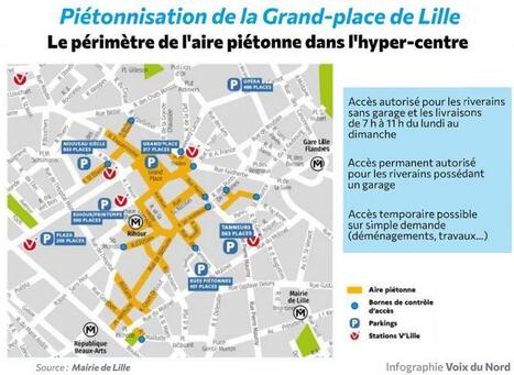 Automobilistes, riverains, cyclistes&nbsp;: ce que vous pourrez faire ou ne plus faire sur la Grand-Place de Lille pi&eacute;tonne | revue de presse | Scoop.it