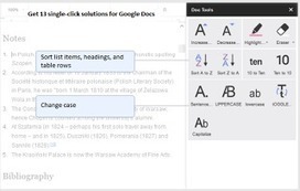 Two Useful Add-ons to Help You Quickly Edit Your Google Docs | TIC & Educación | Scoop.it