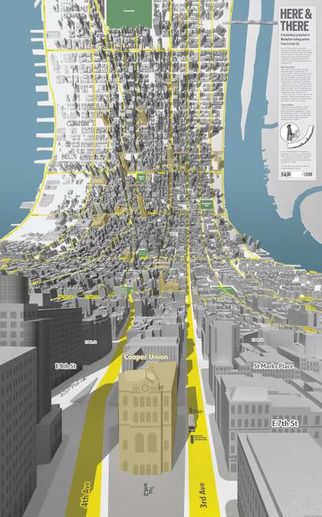 Here & There — a horizonless projection in Manhattan | The Architecture of the City | Scoop.it