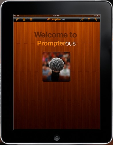 Prompterous iPad App | Digital Presentations in Education | Scoop.it