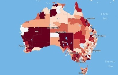 Mapping Australia: The ebb and flow of our cities’ populations | GTAV AC:G Y8 - Changing nations | Scoop.it