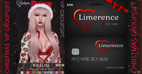 Raelin Hair Fatpack Christmas 2022 Group Gift by Limerence | Teleport Hub - Second Life Freebies | Second Life Freebies | Scoop.it