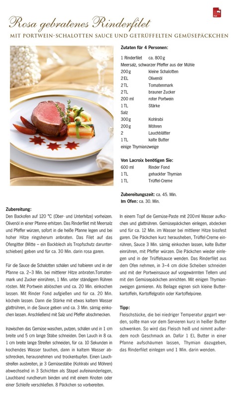 Rinderfilet und Sauce | Hobby, LifeStyle and much more... (multilingual: EN, FR, DE) | Scoop.it