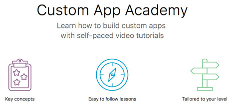 Custom App Academy : FileMaker tutorials on how to create an app | Learning Claris FileMaker | Scoop.it