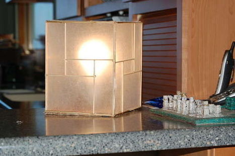 Cómo hacer una lámpara japonesa con materiales reciclados | tecno4 | Scoop.it