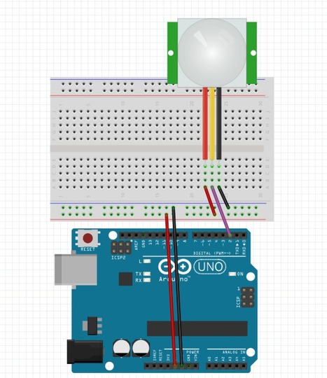 Lección 27 - Arduino - Sensor de Movimiento PIR | tecno4 | Scoop.it