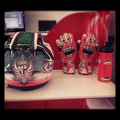 Nicky Hayden's Photo | Instagram | "A place of business" | Ductalk: What's Up In The World Of Ducati | Scoop.it