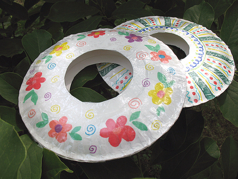 Summer Camp for Kids: Paper Plate Frisbees | Make and Takes | Aprender Manualidades infantiles | Scoop.it