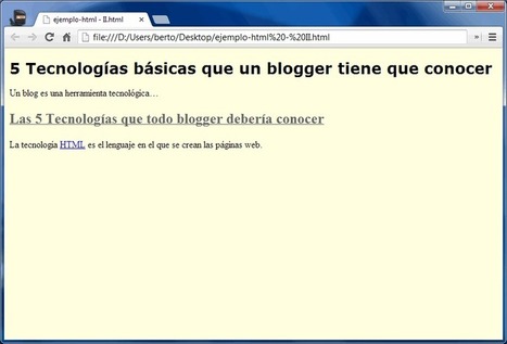 Las 5 tecnologías que usa un blog y cómo aprovecharlas a tu favor | TIC & Educación | Scoop.it