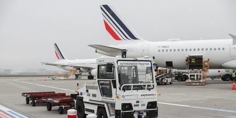 Air France teste à l'aéroport de Toulouse un tracteur à bagages sans chauffeur | La lettre de Toulouse | Scoop.it