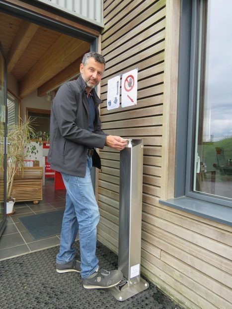 Actil a créé Evy, un distributeur de gel hydroalcoolique | L'INDUSTRIE EN BRETAGNE | Scoop.it