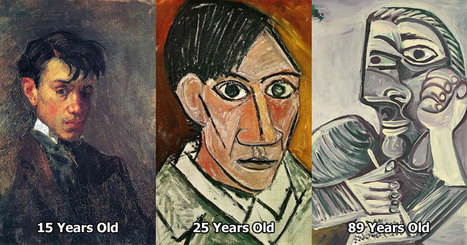 Picasso’s Self-Portraits from 15 Years Old to 90 Year Old | IELTS, ESP, EAP and CALL | Scoop.it