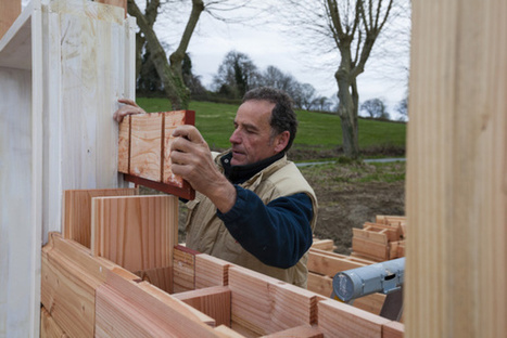 Construisez votre maison avec des briques en bois, sans clou ni vis