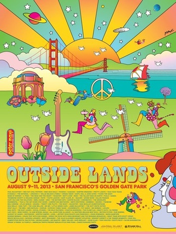 '60s Icon Peter Max Talks Music, Art, and His "Groovy" Outside Lands Poster | Antiques & Vintage Collectibles | Scoop.it
