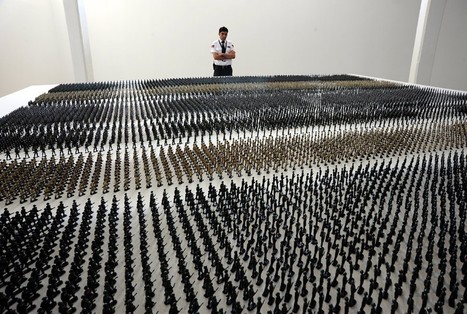 Ala' Younis: "Lead Soldiers" | Art Installations, Sculpture, Contemporary Art | Scoop.it