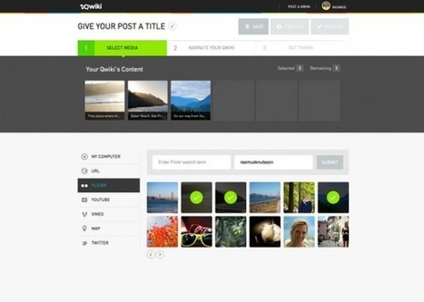 New Interactive Storytelling And Publishing Platform For Content Creators And Curators: Qwiki | Content Curation World | Scoop.it