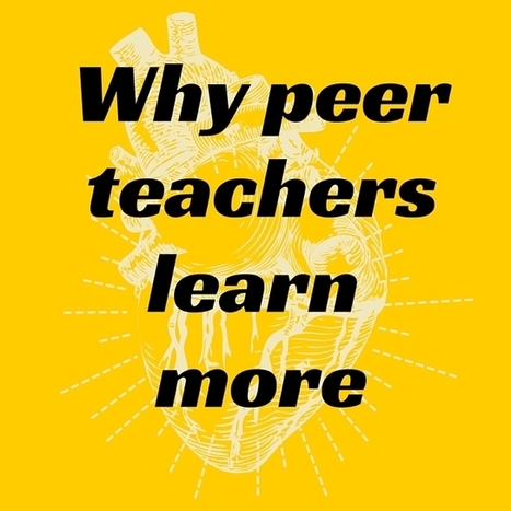 Why Peer Teachers Learn More - InformED | Information and digital literacy in education via the digital path | Scoop.it