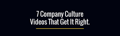 7 Company Culture Videos That Get It Right | Serious Play | Scoop.it