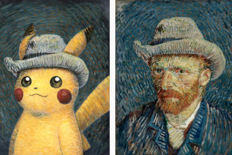 Art : des Pokémon chez Van Gogh | La bande dessinée FLE | Scoop.it