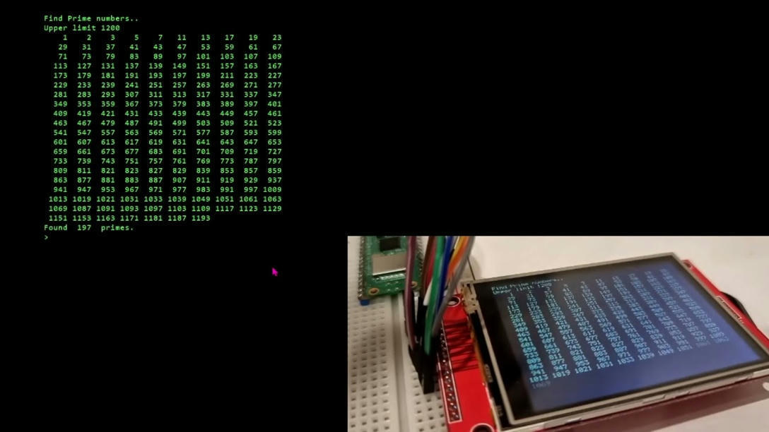 Tiny BASIC running on the Hopper VM on Raspberr...
