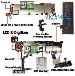 Now All the iPhone 5 internal parts Leaked, here is the description for Key Components | ETrade Supply Blog | Cellphone Tips & Tricks | Scoop.it