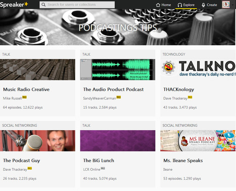 Podcasting Tips Page on Spreaker - Be Heard | Podcasts | Scoop.it