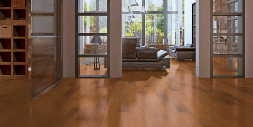 African Teak Engineered Wooden Flooring From Mi