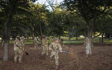 National Guard troops deployed in DC add sanitation, landscaping duties | Industry 411 - Waste Management | Scoop.it